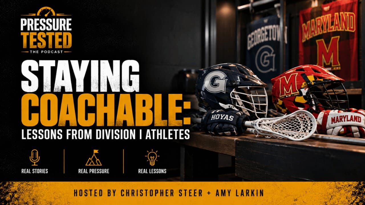 Staying Coachable: Lessons from Division I Athletes